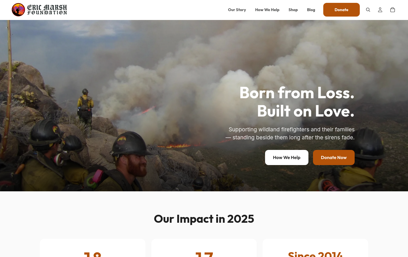 Eric Marsh Foundation website